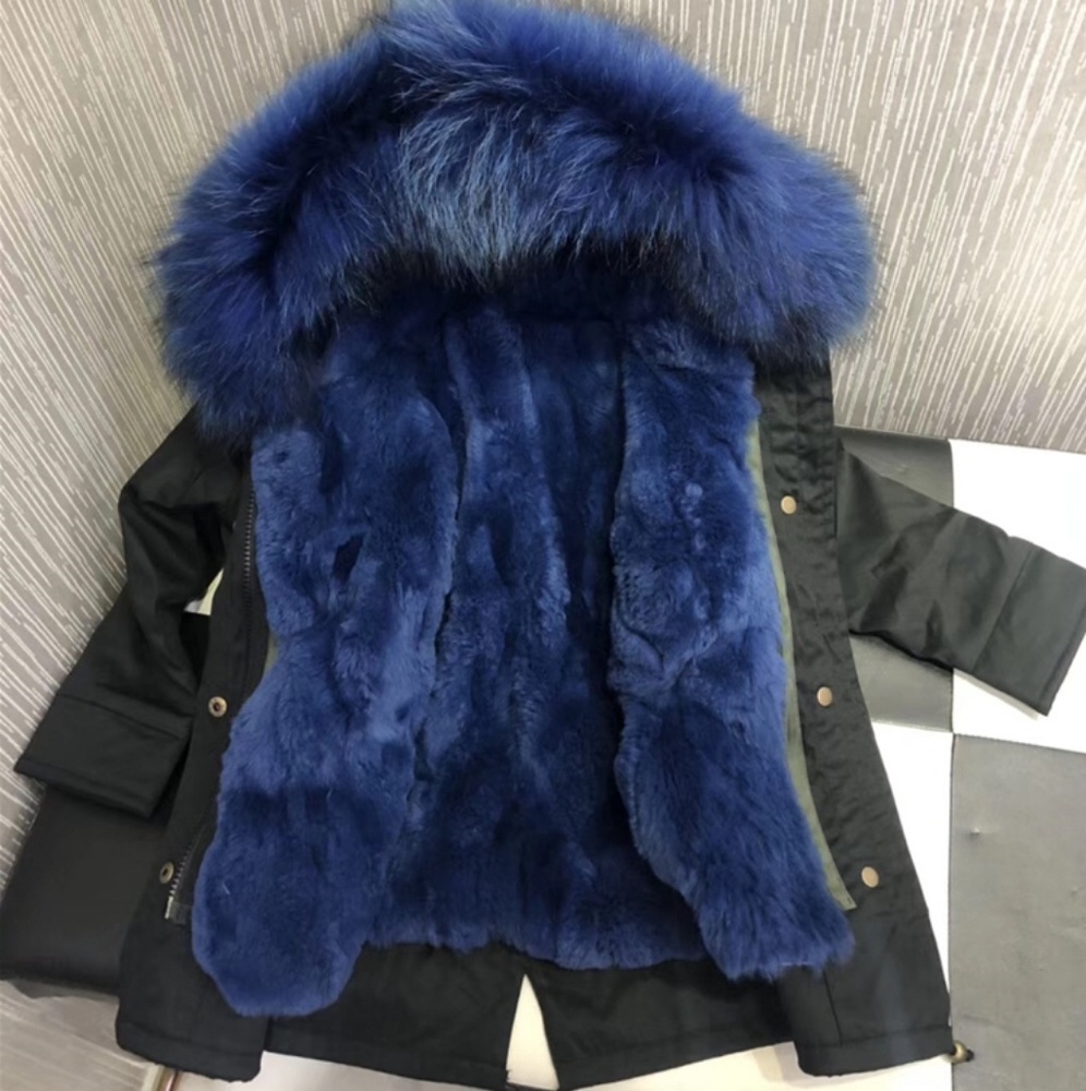 Real Fox fur PARKAS